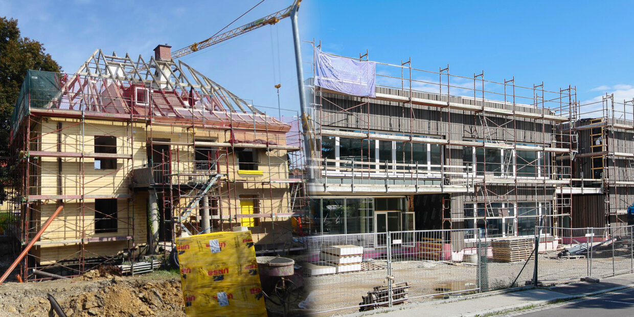 Adaptierungen und Neubauten